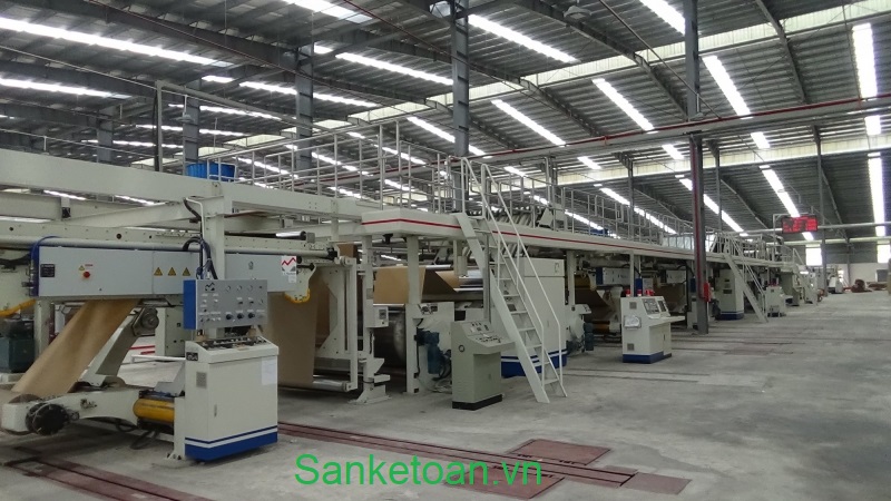 Quy trình làm sổ sách kế toán trong doanh nghiệp sản xuất