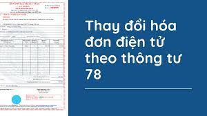Nội dung hóa đơn điện tử theo Nghị định 123 và Thông tư 78