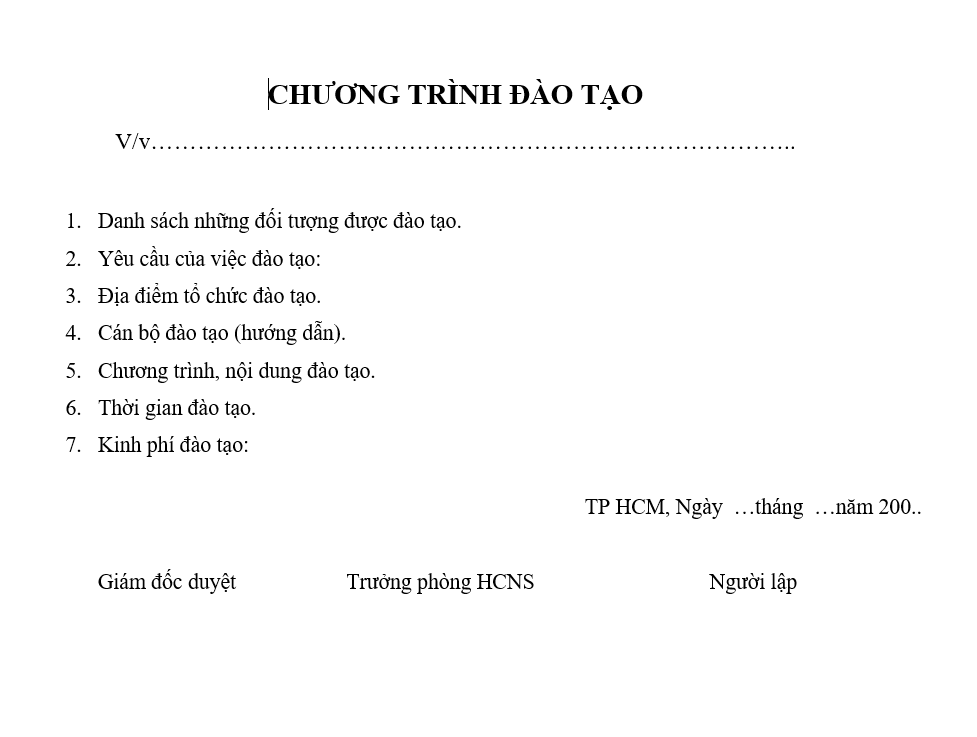 Quy trình bán hàng - Chương trình đào tạo